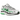 Nike P-6000 Spring Green sneakers set fra siden med hvid mesh-overdel, grå læderdetaljer og en markant grøn Nike Swoosh på siden.