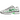 Nike P-6000 Spring Green sneakers i skråprofil med hvid mesh-overdel, grønne læderoverlag, snørebånd og detaljeret gummisål