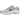 Nike P-6000 White Metallic Silver Flat Silver Black sneakers i sideprofil med sølvfarvede detaljer, hvid mesh og markant sort swoosh
