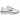 Nike P-6000 White Metallic Silver Black sneakers i en vinklet profil med hvid mesh-overdel, sølvfarvede overlays og sorte detaljer.