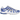 Nike P-6000 Racer Blue Metallic Silver White sneakers i profil med hvid mesh, sølvfarvede overlejringer og blåt Nike-logo