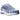 Nike P-6000 Racer Blue Metallic Silver White sneakers i profil med sølvfarvede overlejringer, blåt mesh-materiale og hvid mellemsål