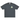 Palace x Nike Tri Swoosh T-Shirt Charcoal t-shirt i mørkegråt bomuldsmateriale med trykt hvidt logo på brystet, vist forfra