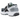 Nike Zoom Vomero 5 SE SP Dark Grey Black White sneakers i profil med grå mesh-overdel, sorte detaljer og synlig hælstøtte i plast