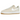 Nike Air Force 1 Low Premium Light Cream Gum sneakers i profil med overdel i cremehvidt læder, synlige syninger og brun gummisål.
