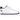 Nike Air Force 1 Low Retro Puerto Rico sneakers set fra siden med hvid overdel, detaljer i navy og rød samt ikonisk Swoosh og flad sål