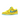 Nike SB Dunk Low Grateful Dead Bears Opti Yellow sneakers set fra siden med gul pelset overdel, blåt swoosh og tykke snørebånd på hvid sål