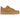 Nike Air Force 1 Low Flax Wheat sneakers i en sideprofil visende den helt brune overdel i ruskind og den matchende gummisål