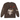 Travis Scott Reverse Jack Long-Sleeve Tee Brown sneakers front view viser grafisk print på brystet og ærmerne med brun bomuldskonstruktion
