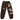 Travis Scott Road to Utopia Las Vegas Jackpot Sweatpants Brown sneakers frontbillede med logo detaljer og justerbar talje i brun