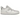 Nike Dunk Low Disrupt Photon Dust sneakers i vinklet visning med grå ruskindsoverlays, hvid mesh-base, platform-ydersål og fremtrædende tåboks.