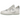 Nike Dunk Low Disrupt Photon Dust sneakers i vinklet profil med gråhvide læderoverlejringer, tyk sål og mesh-detaljer ved tåboks og sider