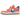 Nike Dunk Low Disrupt Supa sneakers i profil med en kombination af orange og royalblå læderoverdel, tykke snørebånd og hvid mellemsål