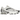 Nike Air Max Plus 3 Leather White Black sneakers i en vinklet profilvisning med hvidt læderoverdel, sorte detaljer og ikonisk hælstruktur.