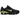 Nike Shox TL Black Dynamic Yellow Metallic Silver sneakers set fra siden med sort overdel, gule detaljer og den karakteristiske mekaniske Shox-sål