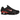 Nike Shox TL Black University Red sneakers sideprofil med sort mesh-overdel, ikonisk Shox-stødabsorbering i rød og et fremtrædende sort Swoosh-logo