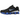 Nike Shox TL Black Racer Blue Metallic Silver sneakers i profil med synlig stødabsorberende Shox-sål, sort mesh og blå detaljer