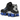 Nike Shox TL Black Racer Blue Metallic Silver sneakers i sideprofil med karakteristisk sort mesh, blå detaljer og synlige stødabsorberende fjedre