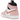 Air Jordan 1 High Zoom Air CMFT Pink Glaze Cactus Flower sneakers sideprofil med lyserød overdel, udskåret sort Swoosh og hvid sål