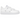 Nike Air Force 1 LX White sneakers i profilvisning med overdel i hvidt læder, klassisk Swoosh-detalje og solid hvid ydersål.