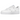 Nike Air Force 1 LX White sneakers i sideprofil, der viser det klassiske hvide design i læder, perforeret tåboks og en robust gummisål.