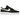 Nike Air Force 1 Low 07 Black White Pebbled Leather sneakers i sideprofil med sort tekstureret læder, hvid swoosh og klassisk gummisål.