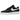 Nike Air Force 1 Low 07 Black White Pebbled Leather sneakers i sideprofil med sort læderoverdel, hvidt swoosh og klassisk hvid mellemsål