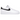 Nike Air Force 1 Low '07 White Black Pebbled Leather sneakers i sideprofil med hvid læderoverdel, sort swoosh og klassisk hvid mellemsål