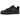 Nike Air Force 1 Low Jewel Black Grey Royal sneakers set fra siden med sort læderoverdel, grå mellemsål og blå Jewel Swoosh logo på siden.