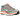 Nike P-6000 Metallic Silver Crimson Blue Fury sneakers i profil med sølvfarvet mesh-overdel, røde detaljer og hvid mellemsål