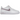Nike Air Force 1 Low White Pink Glaze sneakers i en klassisk vinklet profil med hvid læderoverdel og lyserødt swoosh og såldetaljer.