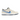 Nike SB Dunk Low Truck It sneakers i sideprofil med beige ruskind, blått swoosh og detaljer i sort, hvid og rød på en gummisål.