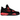 Air Jordan 4 Retro Red Thunder sneakers i en stilfuld sideprofil med sort nubuck overdel, livlige røde detaljer og den ikoniske hvide sål