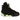 Air Jordan 6 Retro Electric Green sneakers i profil med sort nubuck-overdel, neongrønne detaljer, synlig Air-enhed og gennemsigtig sål