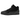 Air Jordan 3 Retro Black Cat sneakers set fra siden, fremhæver sort overdel i ruskind, det ikoniske elefantprint og en matchende sort mellemsål.