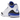 Air Jordan 3 Retro Racer Blue sneakers i sideprofil med hvid læderoverdel, ikonisk elefantprint-mønster og markante blå detaljer på øjerne og sålen.
