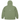 Corteiz Storm Jacket Khaki sneakers i front view, der viser det robuste kaki-farvede design med hætte, lynlåslommer og tydelig logo-detalje på brystet.