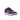 Nike Dunk Low Plum sneakers i profil, der fremviser en dyb lilla ruskindsbase med kontrastfulde mørke lilla overlays og en rødlig Swoosh-detalje