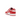Nike Dunk Low SP St Johns sneakers set fra siden med hvid læderbase, University Red overlays, matchende rødt swoosh og hvid mellemsål.