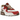 Nike Air Max 90 NRG Bacon 2021 sneakers i en flot profilvisning, med kombination af beige, rød og lyserød ruskind samt hvid mellemsål med Air-enhed.