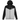 Nike Sportswear Tech Fleece Full-Zip Hoodie Black/Dark Grey Heather/White sneakers viser forsiden af hættetrøjen med fuld lynlås og sort logodetalje.