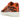 Nike Air Force 1 Low Orange Skeleton Halloween sneakers i profil med skelet-grafik, orange læderoverdel, matchende sål og hvid Nike swoosh