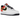 Nike Air Force 1 Low Raygun sneakers i sideprofil med sort læderoverdel, gule accenter, orange detaljer og hvid mellemsål med Swoosh-logo