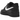Nike Air Force 1 Low Supreme Black White sneakers set fra siden med sort læderoverdel, hvid sål og et lille rødt Supreme box logo ved hælen