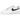 Nike Air Force 1 Low Supreme White Black sneakers set fra siden med hvid læderoverdel, matchende sål og diskret Supreme-logo ved hælen.