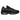 Nike Air Max 95 Logo Black Grey Volt sneakers i en 3/4 vinkel med sort og grå overdel, volt-detaljer og en synlig Air-sålenhed.