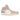 Air Jordan 1 Mid Milan sneakers i en klassisk sideprofil med beige ruskind og læder, hvid mellemsål og brunt swoosh-logo.