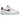 Nike Air Force 1 Low Pixel SE White Leopard sneakers set fra siden med hvid overdel, dekonstrueret sål og leopardmønstret swoosh