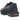 Nike Air Max 95 Logo Navy Orange sneakers i en skrå profil, der viser marineblå overdel med orange detaljer, snørebånd og synlig Air-dæmpning i sålen