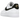 Nike Air Force 1 Low Essential White Black Gold Mini Swoosh sneakers i hvid profil med guld detaljer, sort swoosh og hvid gummisål